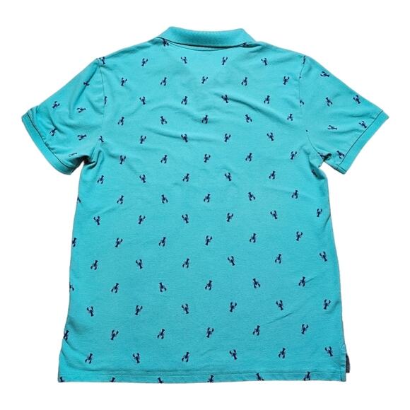 Old Navy Short Sleeve Built in Flex Polo Shirt with Lobster Print Men's Large - Picture 2 of 8